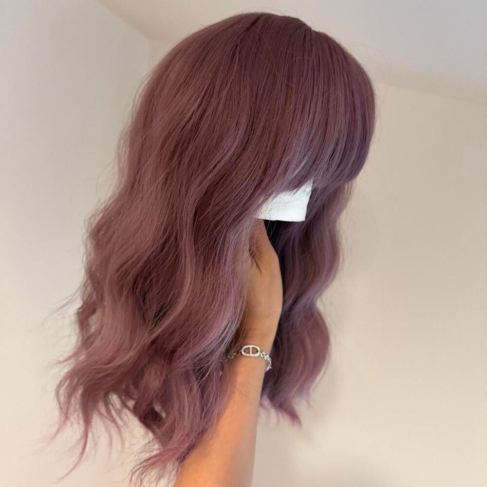 NWT Halloween wig Purple and Burgundy Hair-products